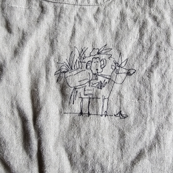 Chico's top, size 1, monkey print - Picture 7 of 14